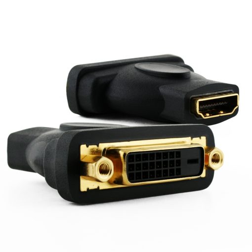 Cablesson HDMI F to DVI F Adapter - Black