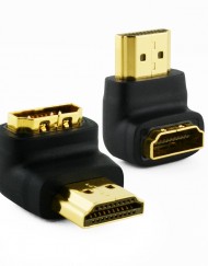 Cablesson Right Angle HDMI Adapter 90 Degree