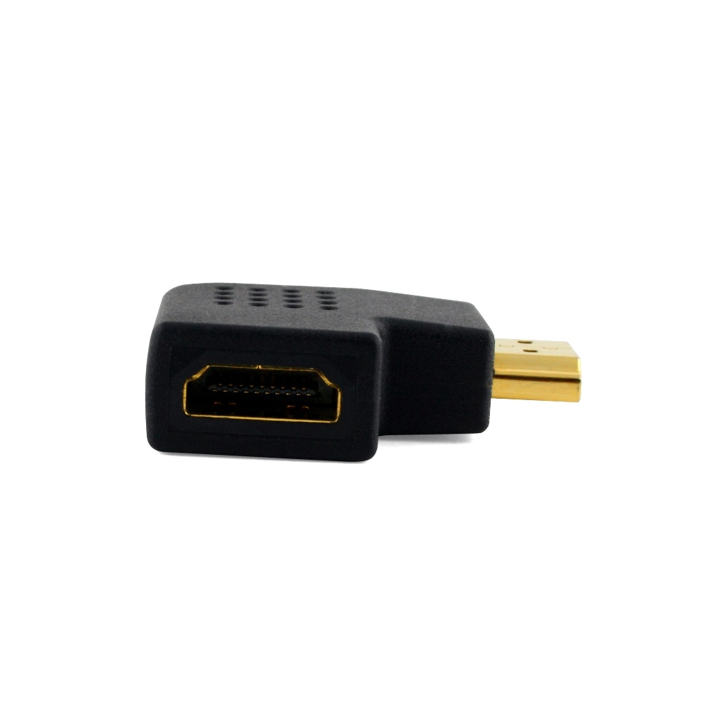 90 Degree Micro HDMI To HDMI Adapter Cable For ASUS Vivobook – Right Angle Male To Female