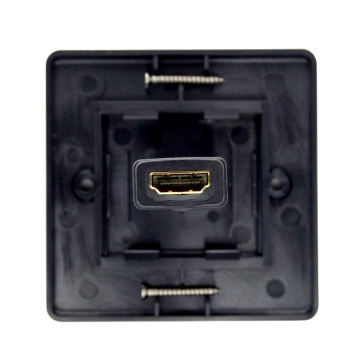 Cablesson HDMI Wall Plate Single Connector 100 - Black