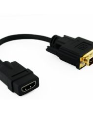 Cablesson DVI (Male) to HDMI (Female) 200mm Short Cable