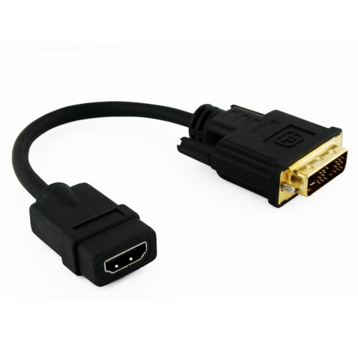 Cablesson DVI (Male) to HDMI (Female) 200mm Short Cable