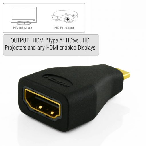 Cablesson - Micro HDMI (Type D) to HDMI (Type A) - Adapter