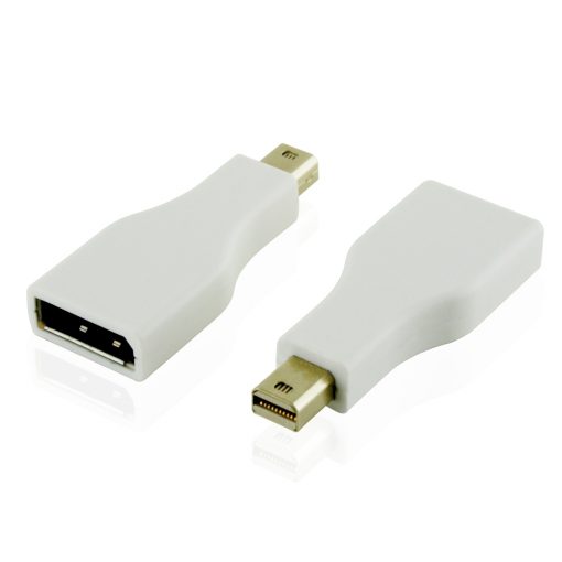 Cablesson - Mini DisplayPort M to DisplayPort F Adapter - White