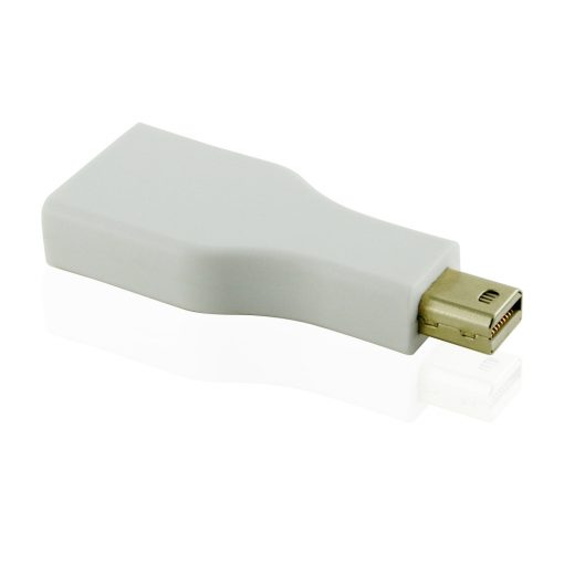 Cablesson - Mini DisplayPort M to DisplayPort F Adapter - White