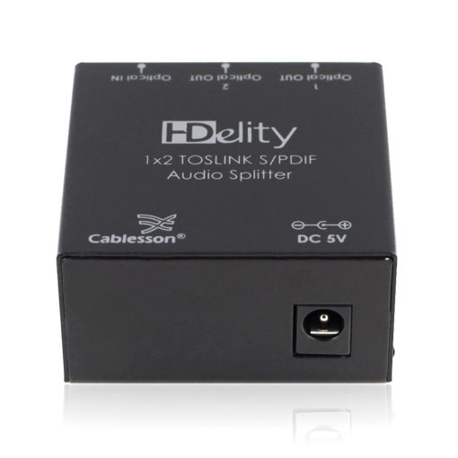 Cablesson HDElity 1x2 Toslink S/PDIF Audio Splitter