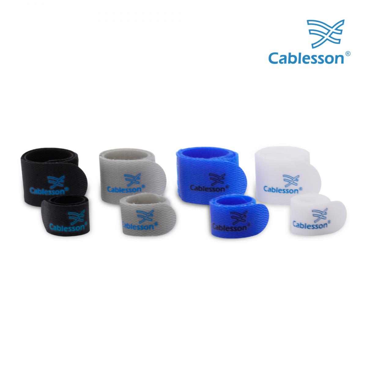 Cablesson Cables Tie (Pack of 100) - Chunky Pack (Blue) - Image 3