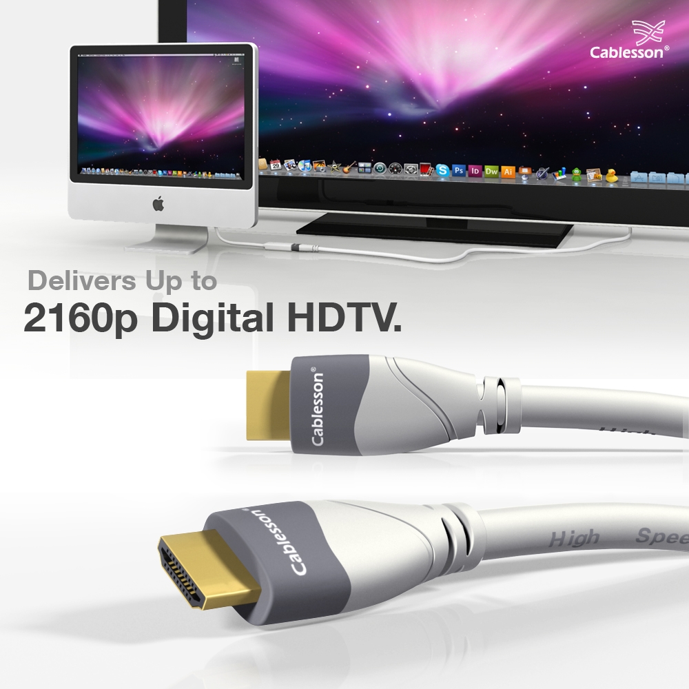 MacKuna High Speed with Ethernet 4m HDMI Cable - Image 4