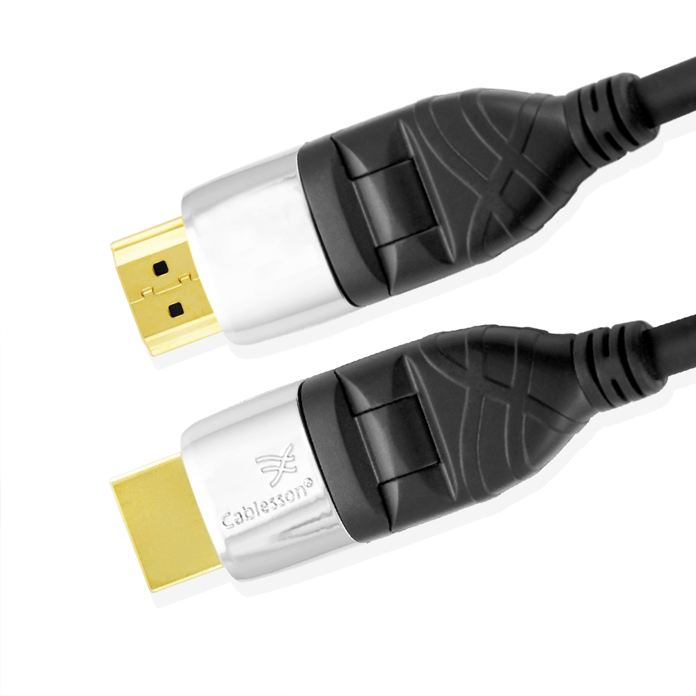Cablesson Ivuna Flex Plus 0.5m High Speed HDMI Kabel (HDMI Typ A, HDMI 2.1/2.0b/2.0a/2.0/1.4) - 4K, 3D, UHD, ARC, Full HD, Ultra HD, 2160p,