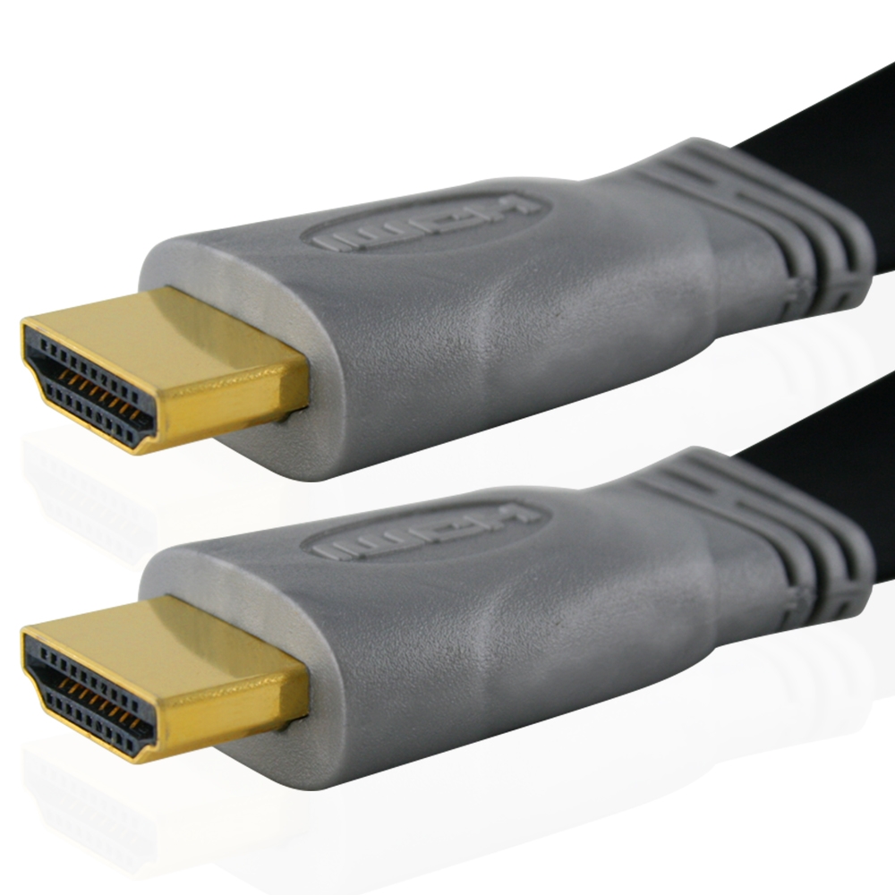 Premium 1.5m Flat High Speed HDMI Cable with Ethernet