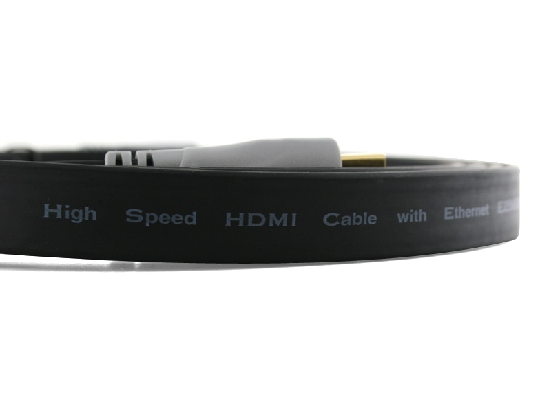 Premium 1.5m Flat High Speed HDMI Cable with Ethernet - Image 3