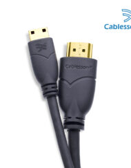 Cablesson Basic High Speed 1.5m Mini HDMI to HDMI Cable with Ethernet