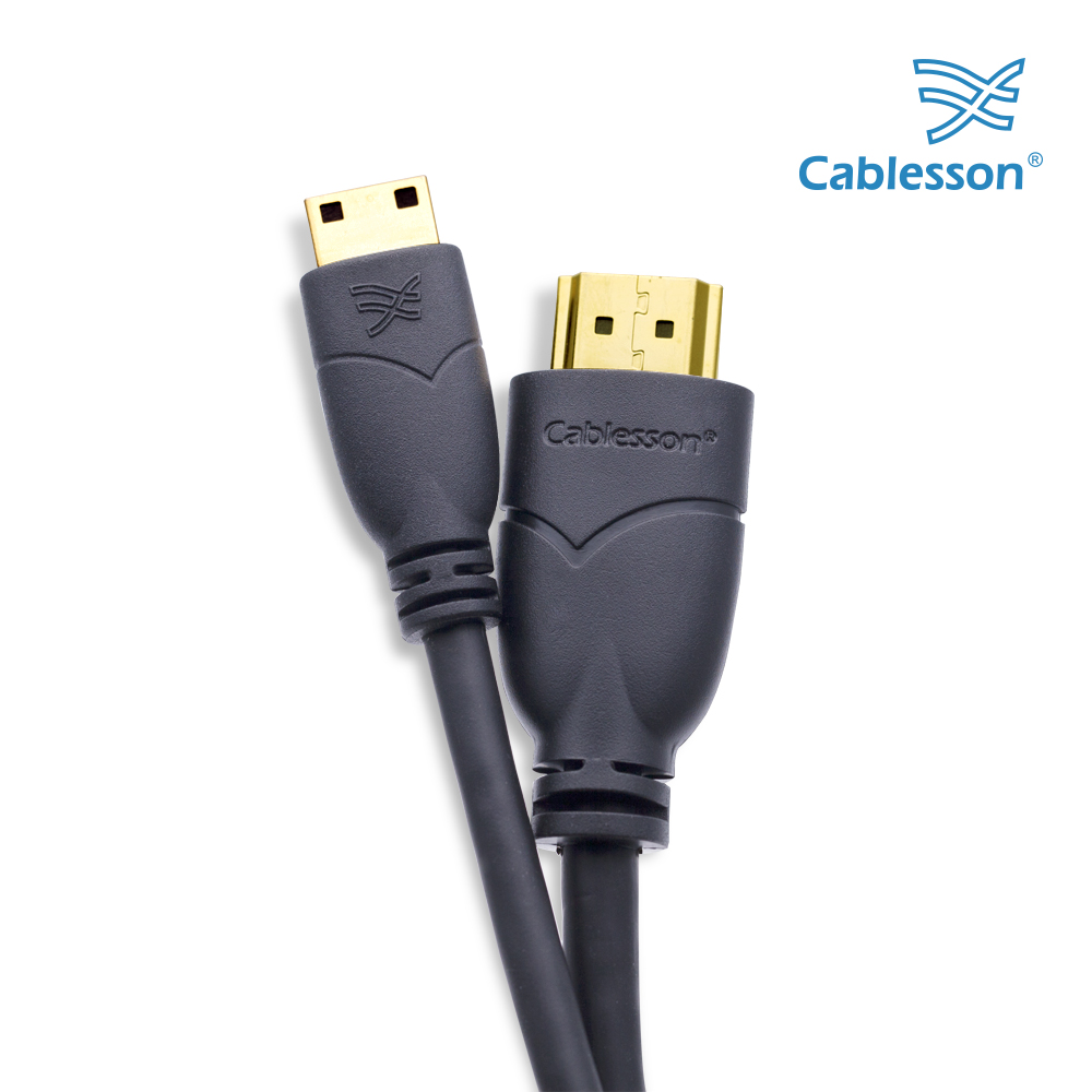 Cablesson Basic High Speed 2m Mini HDMI to HDMI Cable with Ethernet