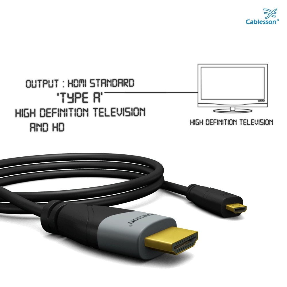 Ivuna Advanced High Speed 5m Micro HDMI Cable with Ethernet - Image 6