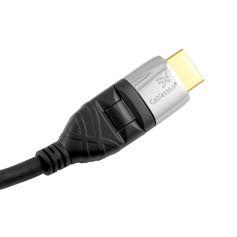 Cablesson Ivuna Flex Plus 4m High Speed HDMI Kabel (HDMI Typ A, HDMI 2.1/2.0b/2.0a/2.0/1.4) - 4K, 3D, UHD, ARC, Full HD, Ultra HD, 2160p, HD - Image 3