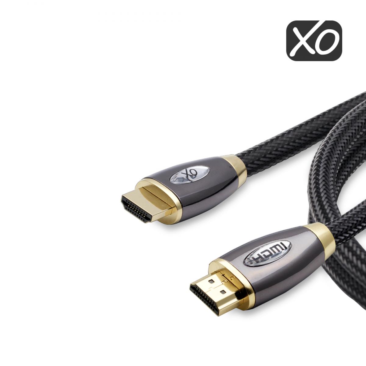 XO PRO 1.5m / 1.5 metres HDMI Gold Cable with Ethernet - Image 5