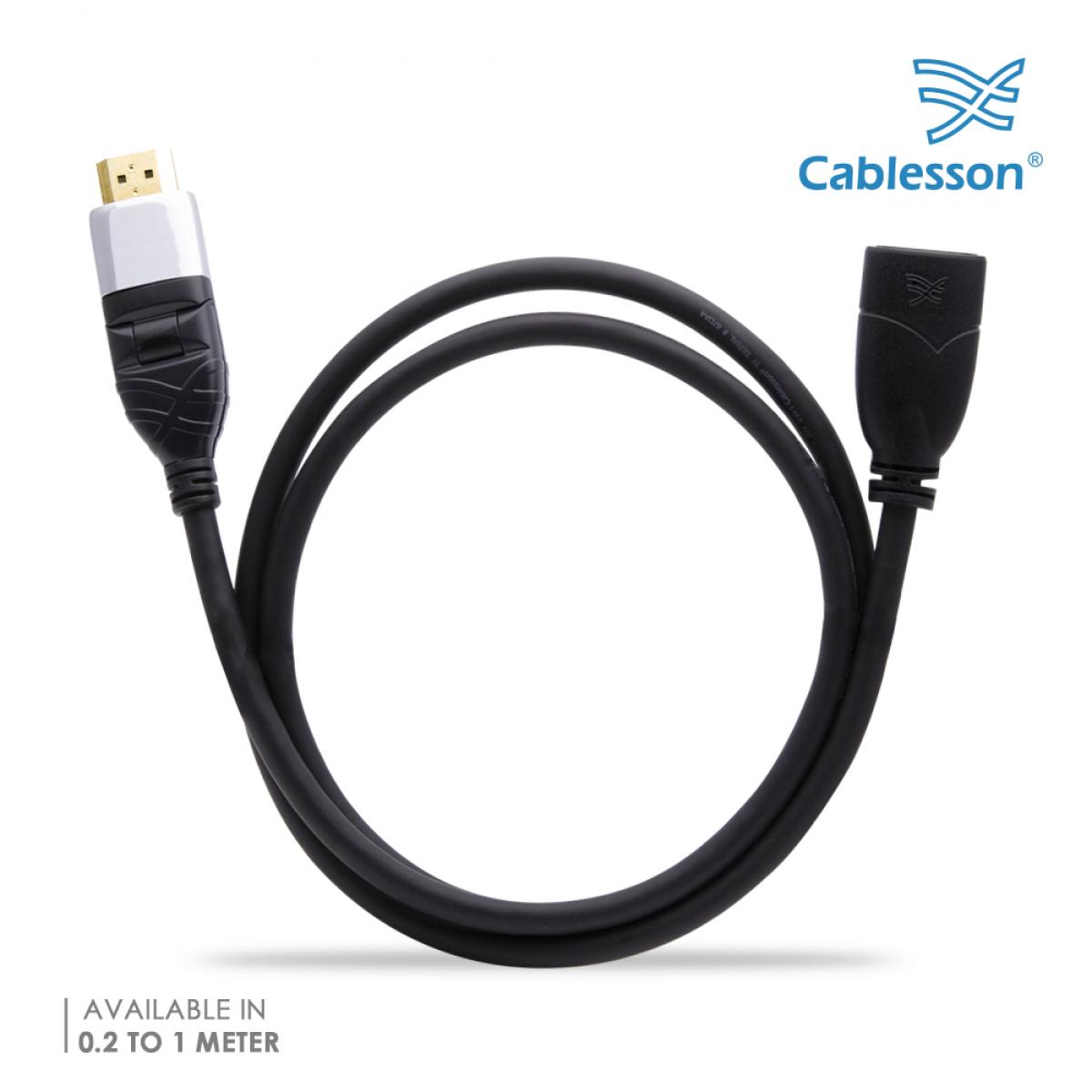 Ivuna Flex Plus 1m High Speed Extension HDMI Cable with Ethernet (Single item) - Image 2
