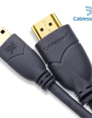 Cablesson Basic High Speed 1.5m Micro HDMI Cable with Ethernet