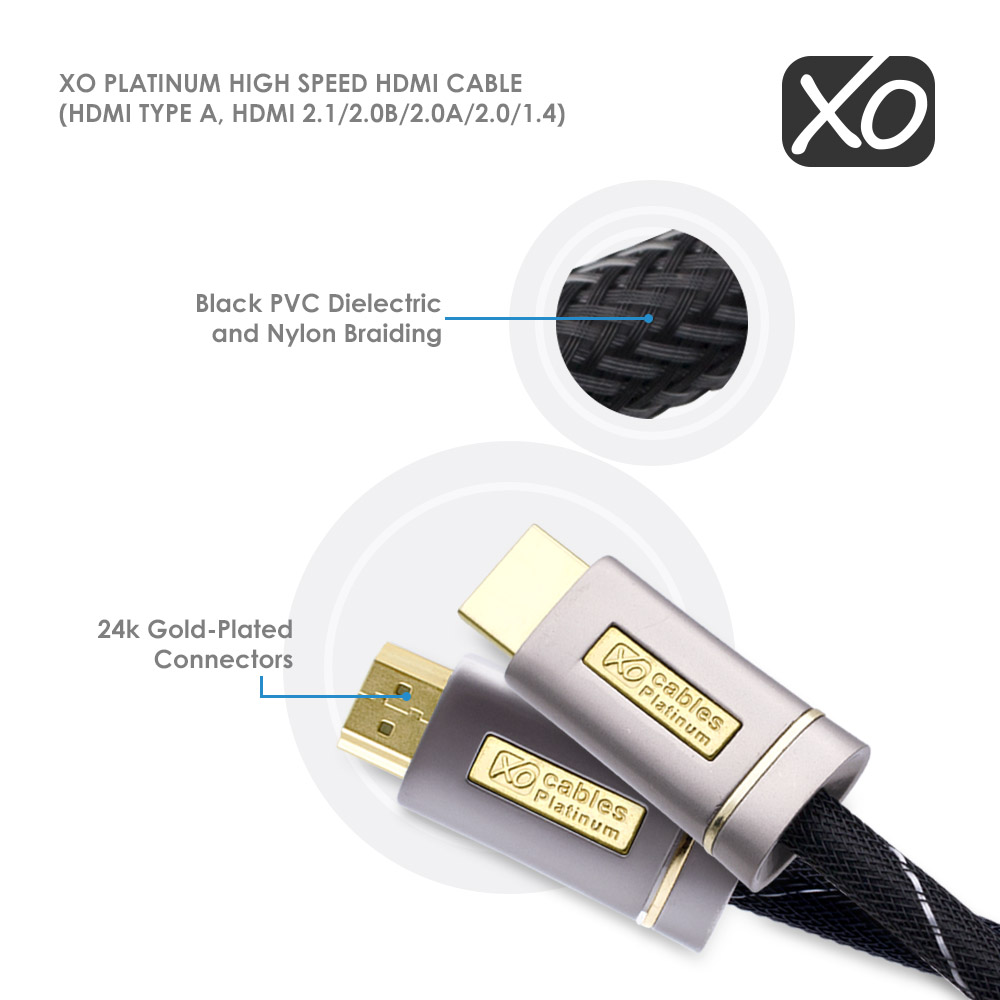 Cablesson Active HDMI to VGA Male to Female Adapter with Micro USB Power (White) (Single item) - Image 4