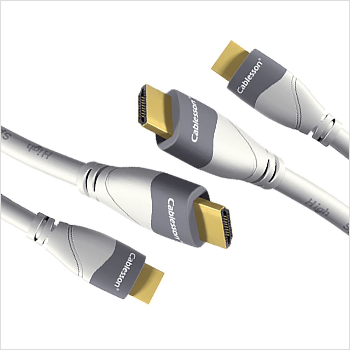 2 Pack of HDMI cables (3m) (MacKuna) - 101878