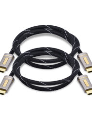 2 Pack of HDMI cables (2m) (XO) Bundled single items