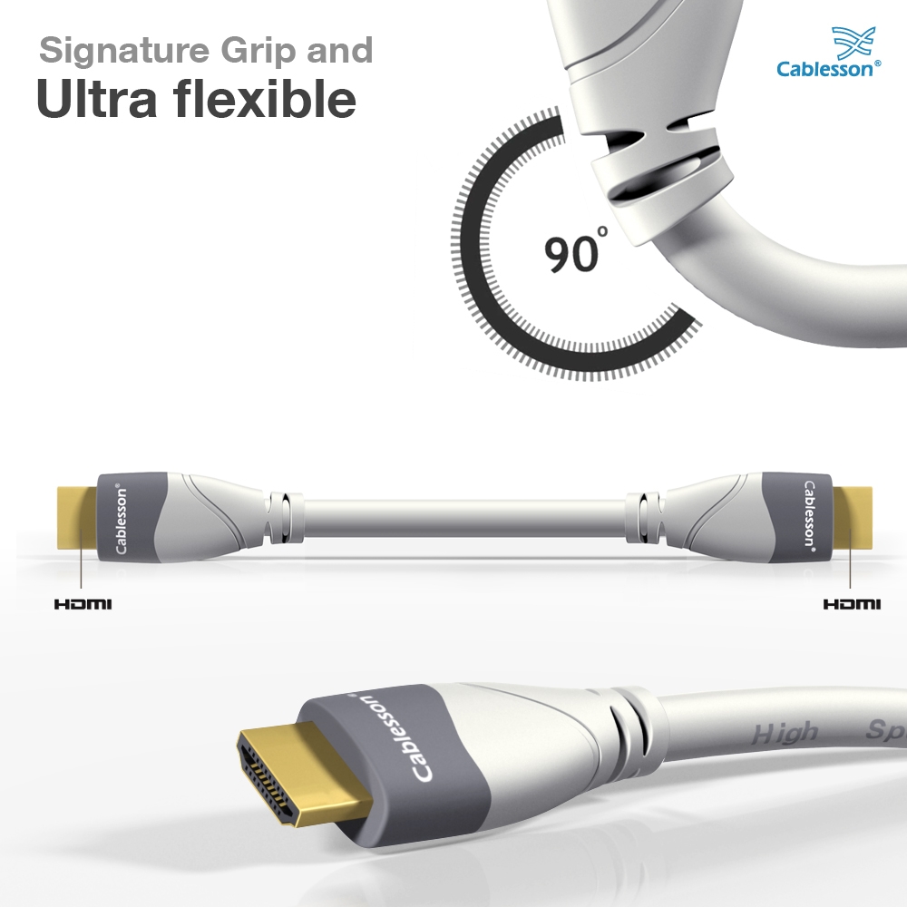 2 Pack of HDMI cables (3m) (MacKuna) Bundled single items - Image 3
