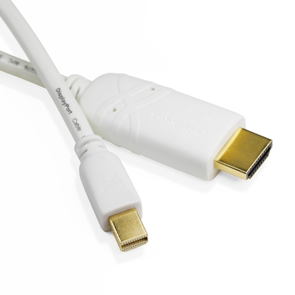 Cablesson - Mini Displayport male to HDMI male cable 1 Metre (Single item) Bad review Bundle - Image 3
