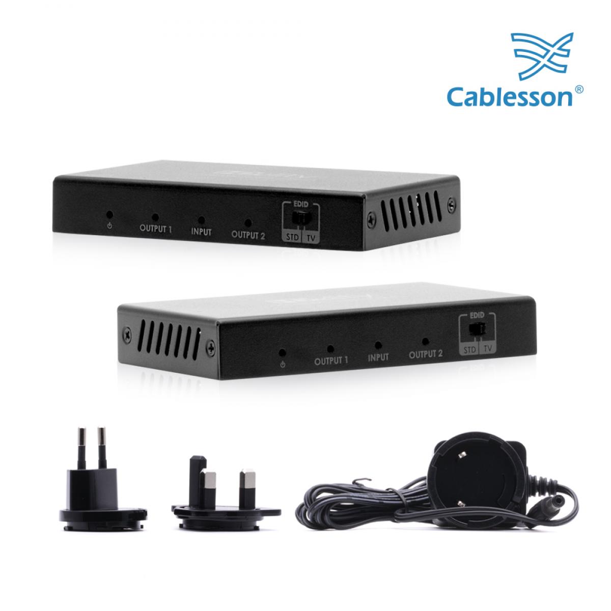 Cablesson 1x2 HDMI 2.0 Splitter WITH EDID (18G) (Single item) Bad review Bundle - Image 5