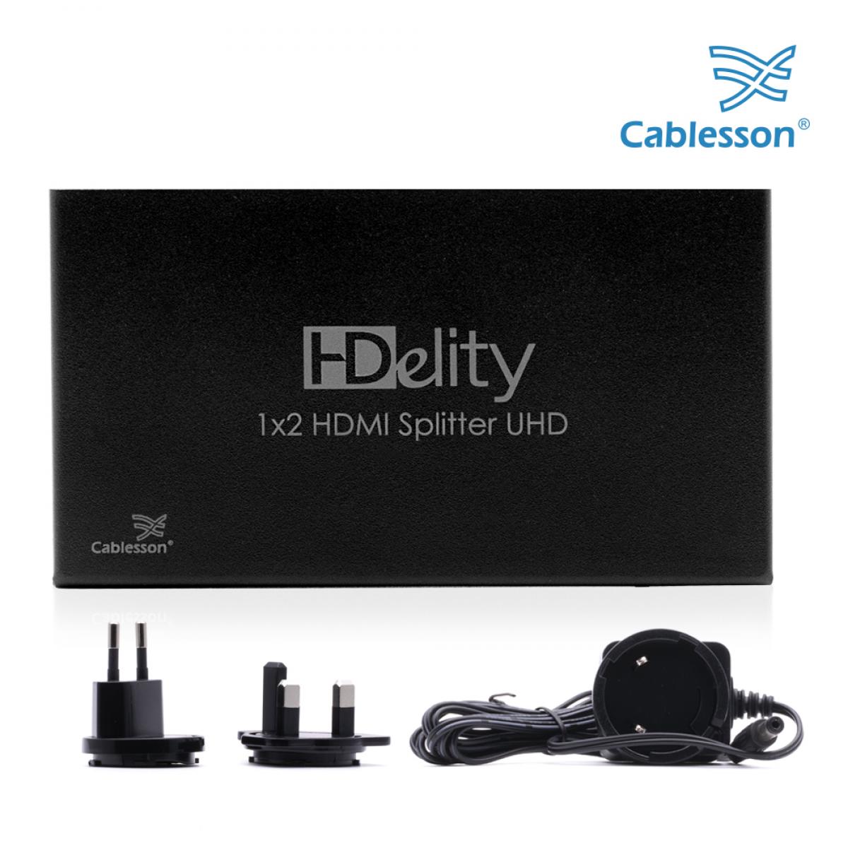 Cablesson 1x2 HDMI 2.0 Splitter WITH EDID (18G) (Single item) Bad review Bundle