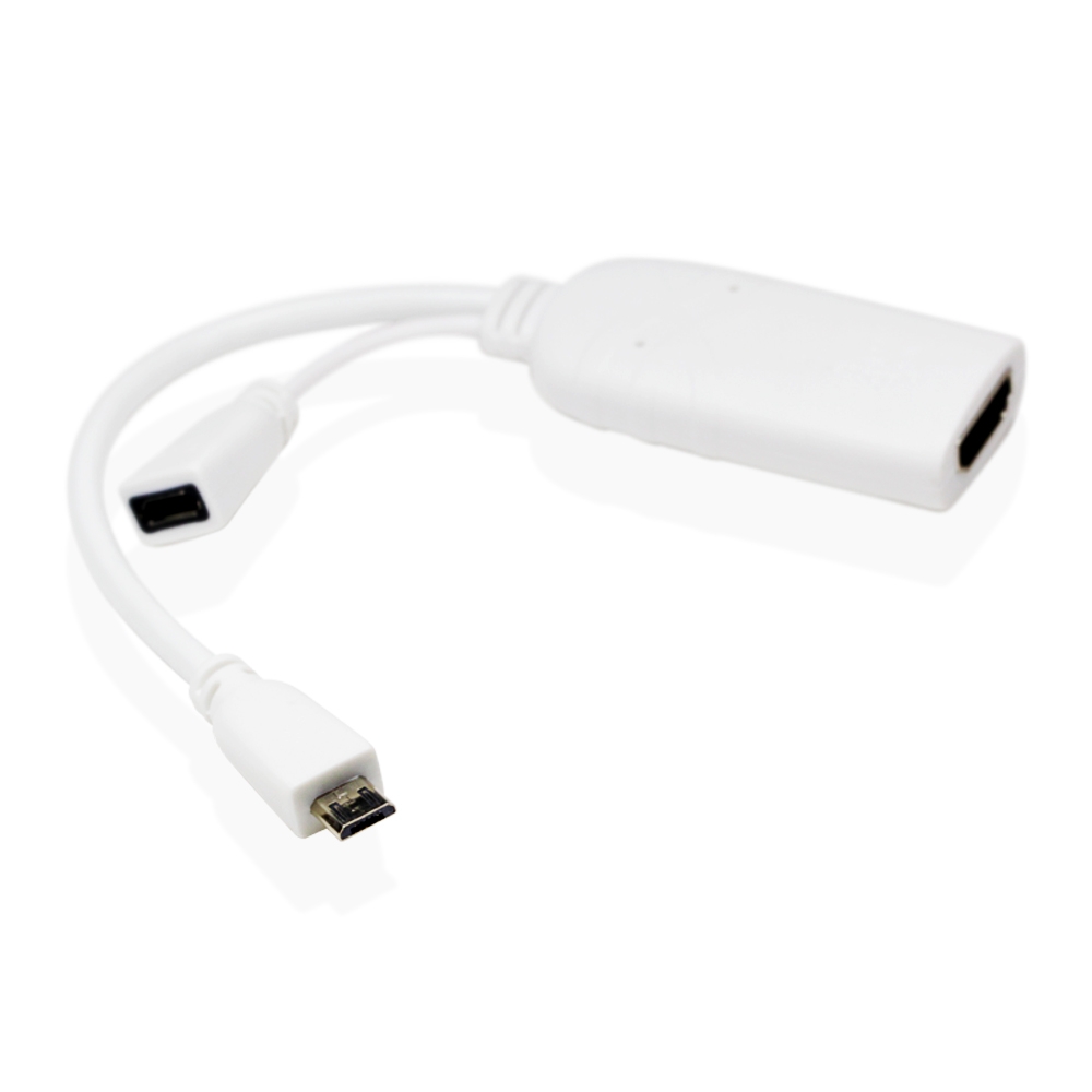 Cablesson MHL to HDMI Adapter - White (Single item) Bad review Bundle