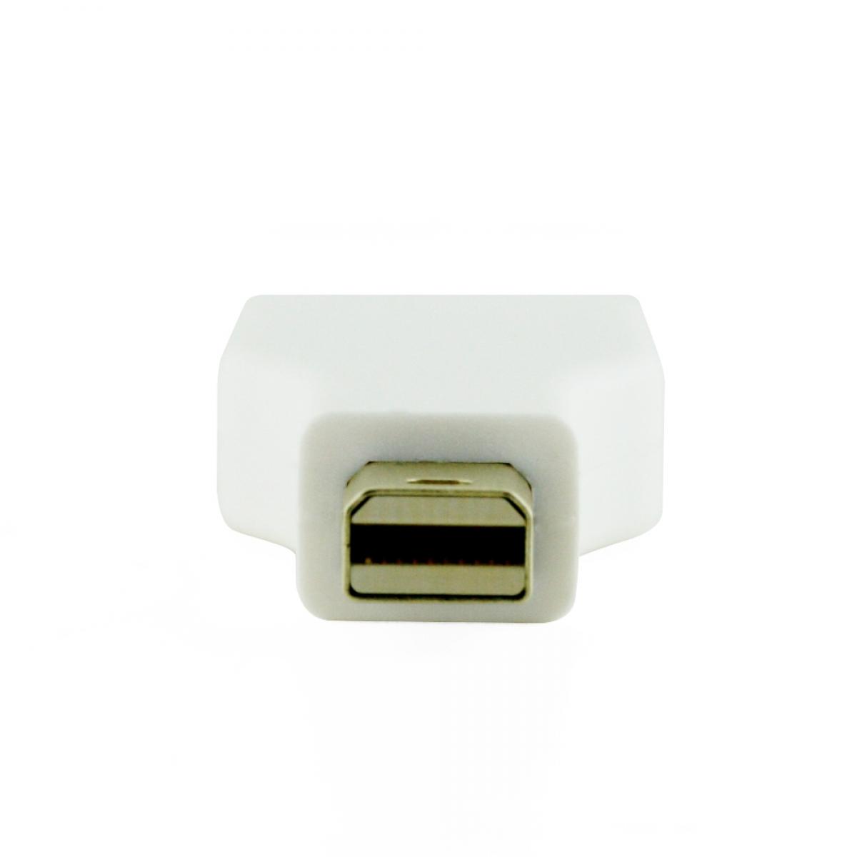 Cablesson - Mini DisplayPort M to DisplayPort F Adapter - White (Single item) Bad review Bundle - Image 4