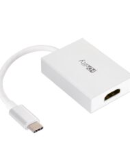 HDelity USB Type C to HDMI 2.1 Adapter - Male to Female -White