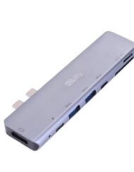 HDelity USB 3.1 Type C Male to HDMI+2*USB 3.0+SD/TF+Type C Female Port