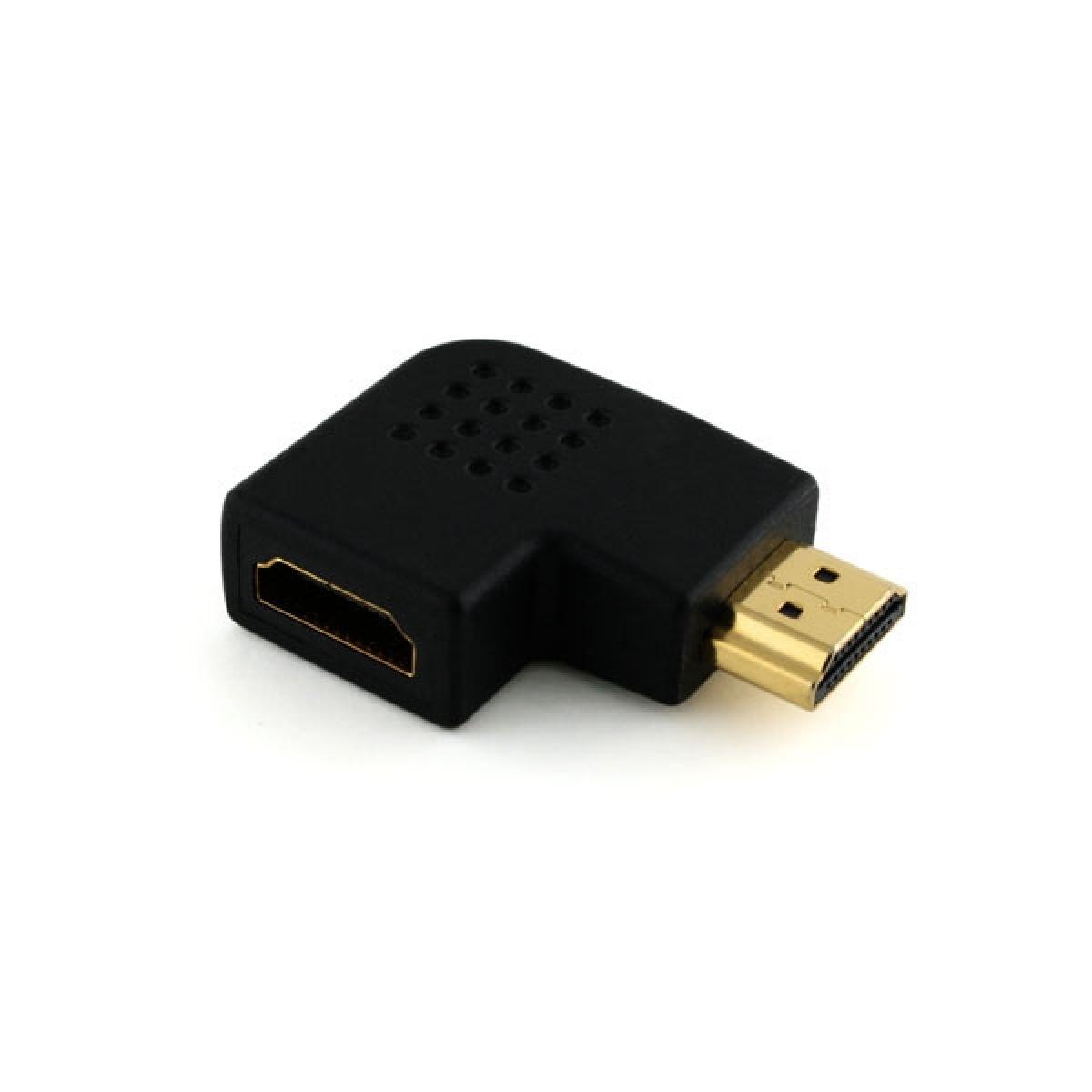 Cablesson 90 Grad HDMI Winkeladapter (24K goldbeschichtete Anschlüsse, HDMI v1.3 & v1.4 & 2.0 / 1080p Full HD, 2160p, 4k2k Ultra HD) - 3D R - Image 3