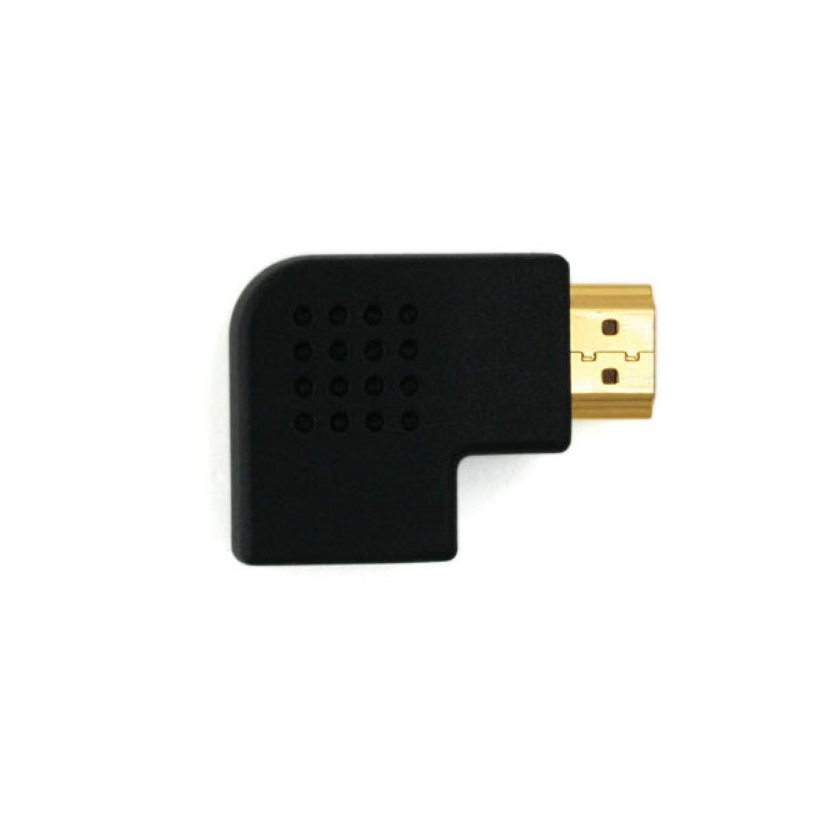 Cablesson 90 Grad HDMI Winkeladapter (24K goldbeschichtete Anschlüsse, HDMI v1.3 & v1.4 & 2.0 / 1080p Full HD, 2160p, 4k2k Ultra HD) - 3D R - Image 4