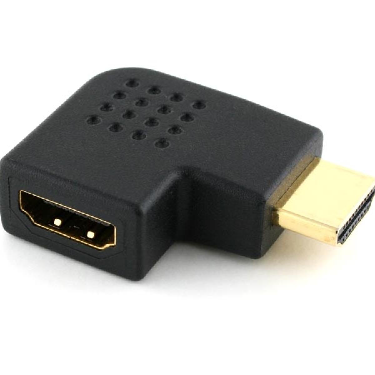 Cablesson 90 Grad HDMI Winkeladapter (24K goldbeschichtete Anschlüsse, HDMI v1.3 & v1.4 & 2.0 / 1080p Full HD, 2160p, 4k2k Ultra HD) - 3D R - Image 5