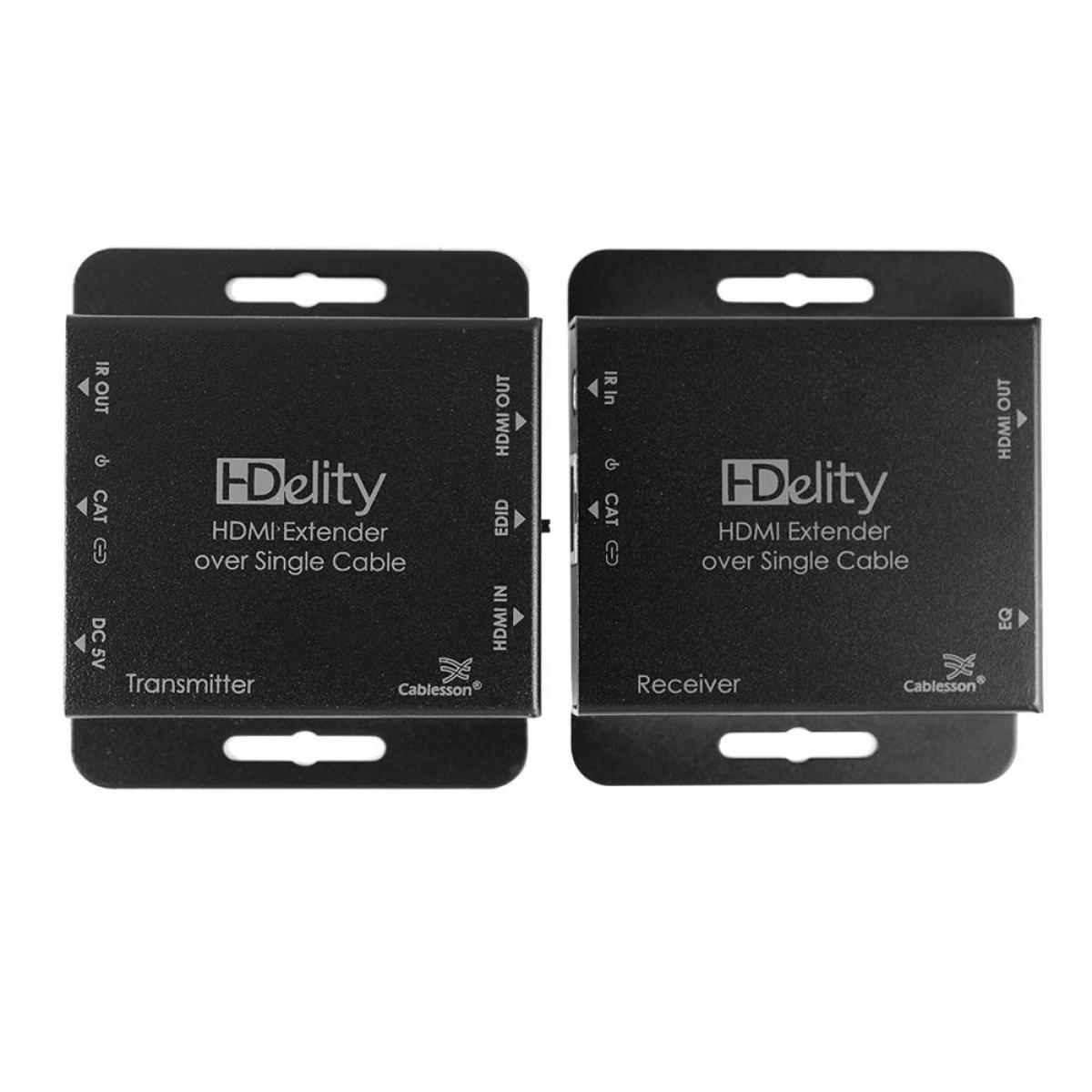 Cablesson HDElity HDMI 3D Extender Single Cat5/6 (Bi-Directional IR) mit Local Out - 1080p Full HD (50m) / 720p - unterstützt 3D, 4k, Full