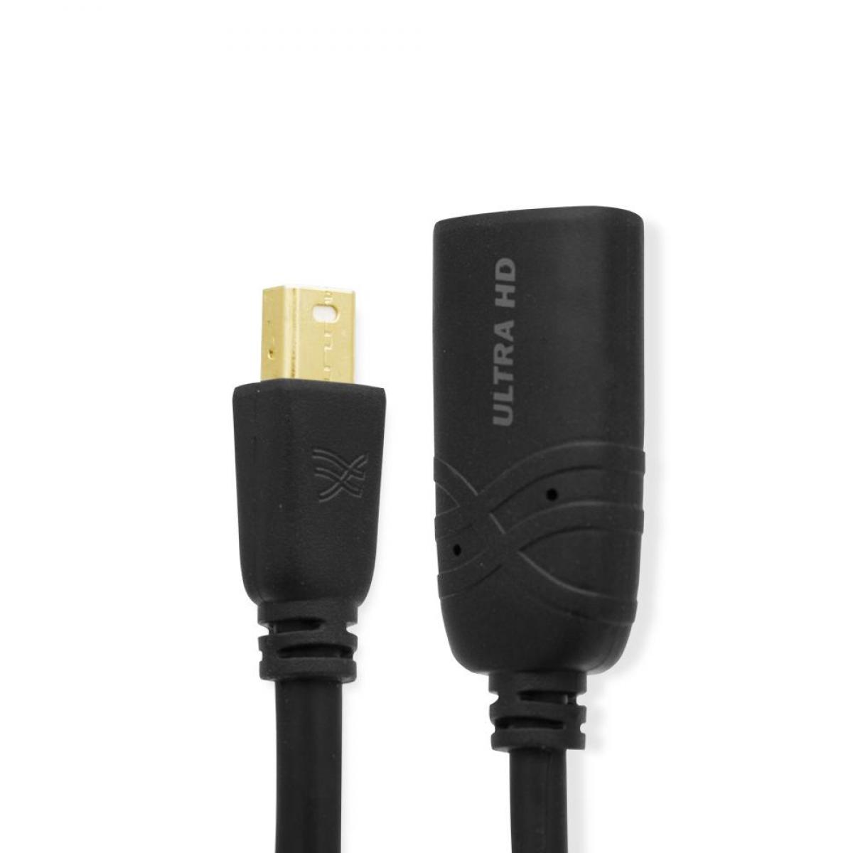 Cablesson Mini DisplayPort to HDMI 2.0 Female Adapter Cable 4K Ultra HD with audio transmission | certified | for Apple/MAC, MacBook Pro, Ma - Image 5