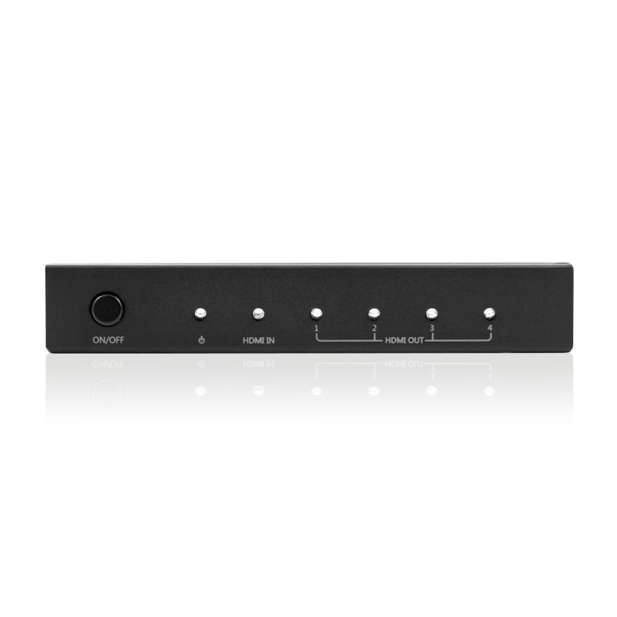 Cablesson HDelity 1x4 HDMI splitter with 4K2K with Ivuna Flex Plus 0.5m High Speed HDMI Cable with Ethernet - Image 4