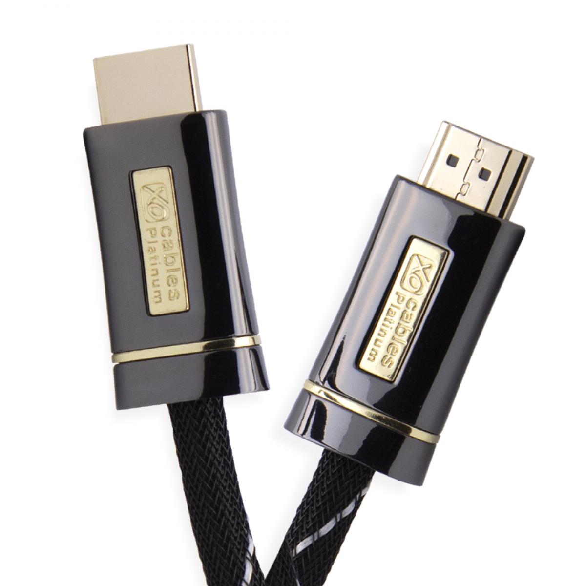 Cablesson HDelity 1x4 HDMI splitter with 4K2K with XO Platinum 2m High Speed HDMI Cable with Ethernet - Black - Image 4