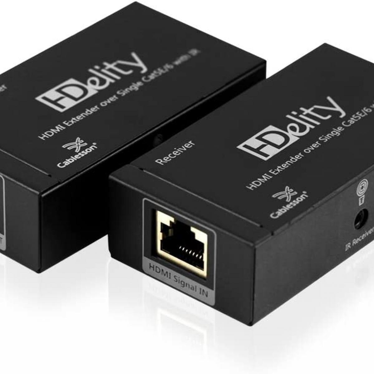 Cablesson - HDeilty HDMI Extender over Single CAT5e/6 with IR