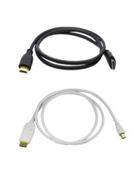 Cablesson Mini DisplayPort to HDMI Adatper and Basic 5m High Speed HDMI Cable