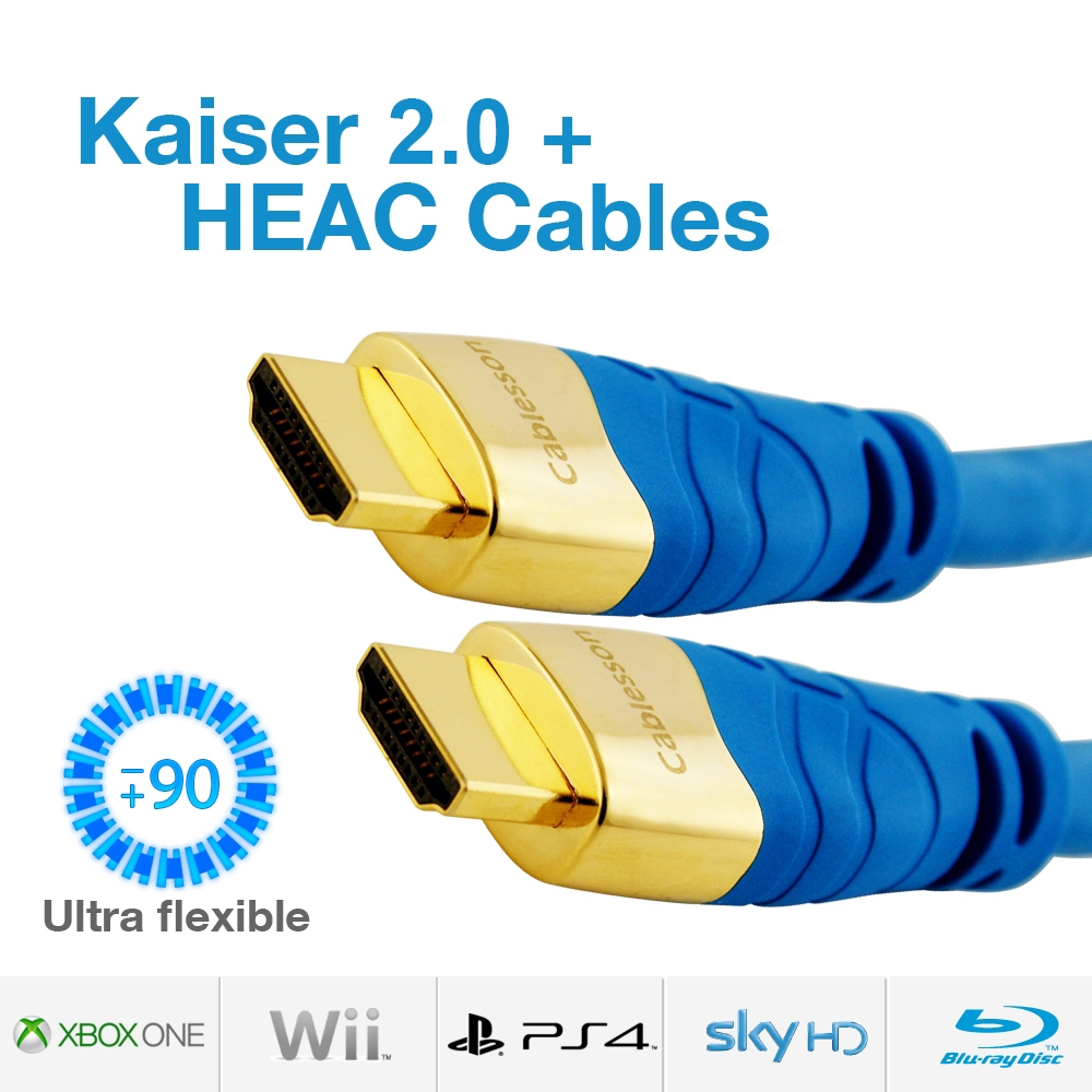 Cablesson Kaiser II High Speed HDMI with Ethernet - 20 Metres - Image 6