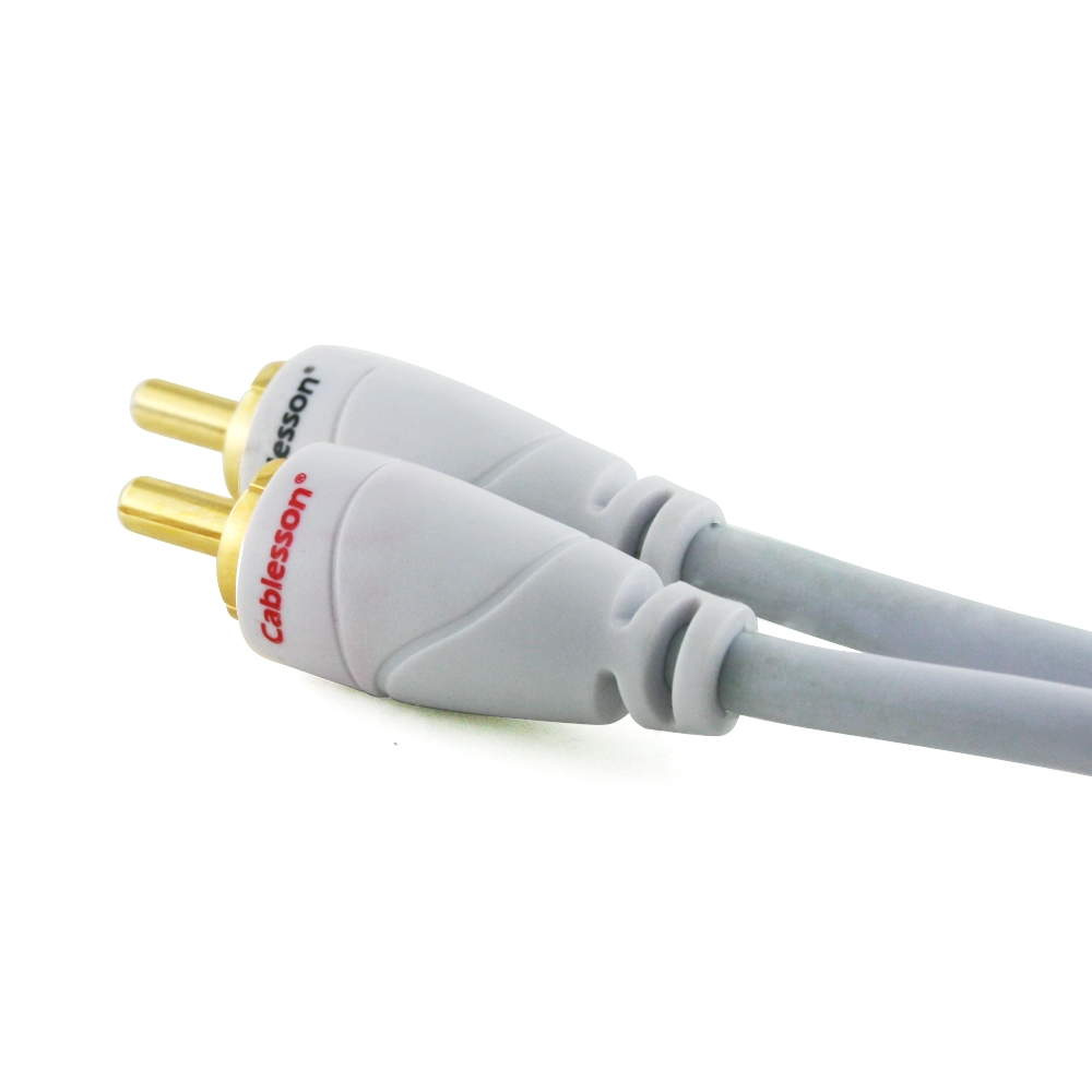 Ivuna RCA Male to Male 3.5 Jack Cable 1.0 Metre - White - Image 3