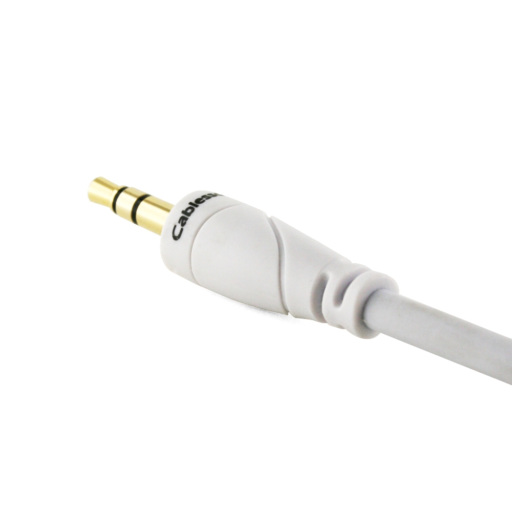 Ivuna RCA Male to Male 3.5 Jack Cable 1.0 Metre - White - Image 6