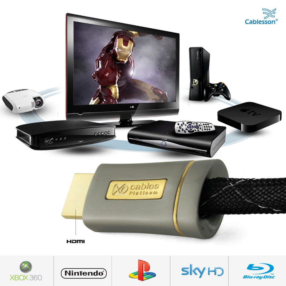 XO Platinum 8m High Speed HDMI Cable with Ethernet. - Image 7